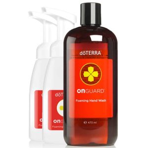 DOTERRA – ON GUARD® HABZÓ KÉZMOSÓ 2 ÜRES FLAKONNAL COMBO